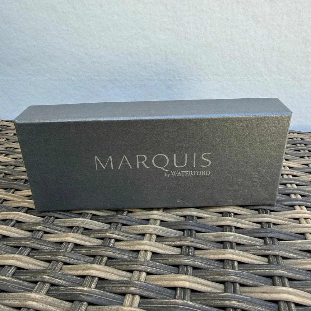 Marquis Waterford Arcadia II Dollar Sign Emblem Chrome Ballpoint Pen w Box